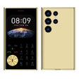 V8 Card Mobile Phone, 2.01 inch, MTK6261D, Support Bluetooth, FM, Torch, GSM, Dual SIM (Gold) - free shipping - PMc TechLife - Order now!