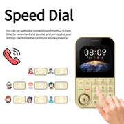 V9 Card Mobile Phone, 2.01 inch, MTK6261D, Support Bluetooth, FM, Torch, GSM, Dual SIM (Black)
