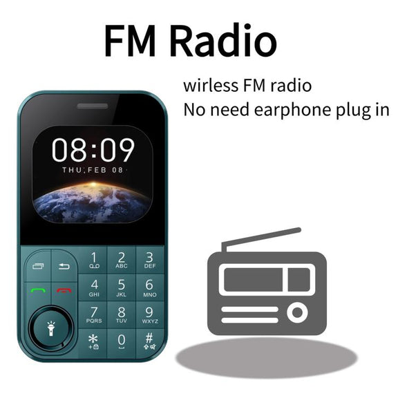 V9 Card Mobile Phone, 2.01 inch, MTK6261D, Support Bluetooth, FM, Torch, GSM, Dual SIM (Gold)
