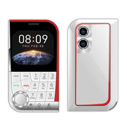 V10 Card Mobile Phone, 2.01 inch, MTK6261D, Support Bluetooth, FM, Torch, GSM, Dual SIM (White)