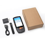UNIWA HS006 Industrial PDA QR Code Scanner, 2GB+16GB, 4.0 inch Android 11 MediaTek MT6762 Octa Core, NFC, Network: 4G (US Plug)