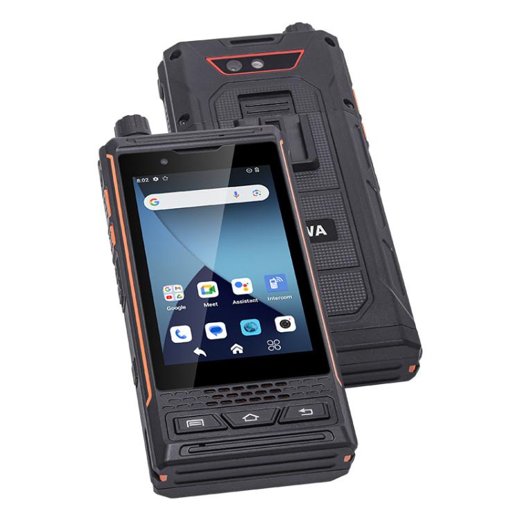 UNIWA P4 Plus UHF Walkie Talkie Rugged Phone, 4GB+64GB, 4.0 inch Android 14 MediaTek MT6765 Helio P35 Octa Core, Network: 4G (EU Plug)