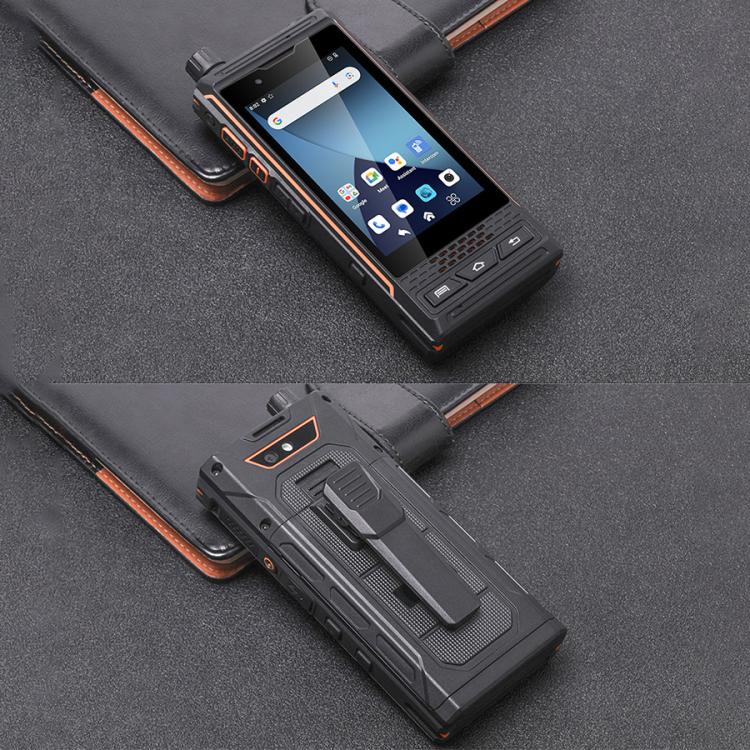 UNIWA P4 Plus UHF Walkie Talkie Rugged Phone, 4GB+64GB, 4.0 inch Android 14 MediaTek MT6765 Helio P35 Octa Core, Network: 4G (EU Plug)