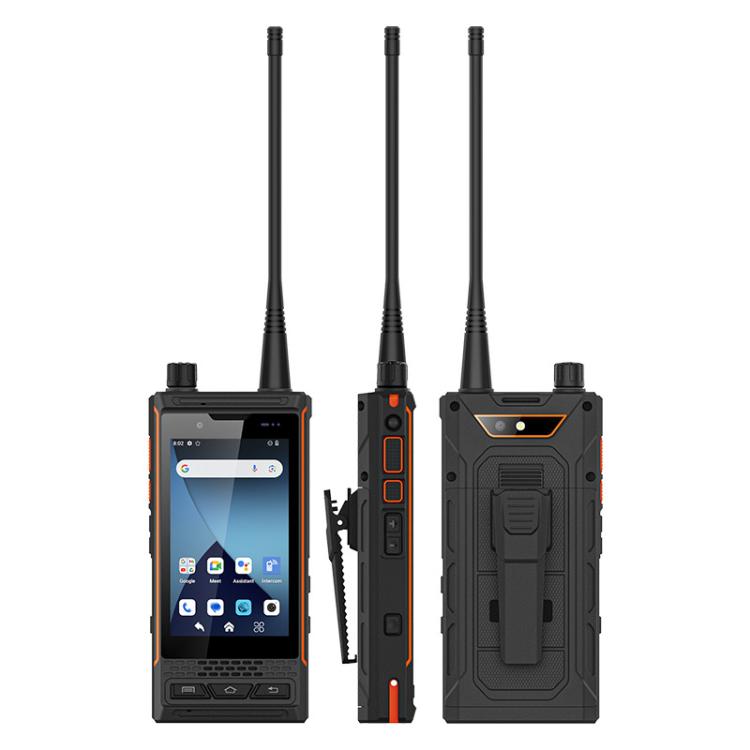 UNIWA P4 Plus VHF Walkie Talkie Rugged Phone, 4GB+64GB, 4.0 inch Android 14 MediaTek MT6765 Helio P35 Octa Core, Network: 4G (US Plug)