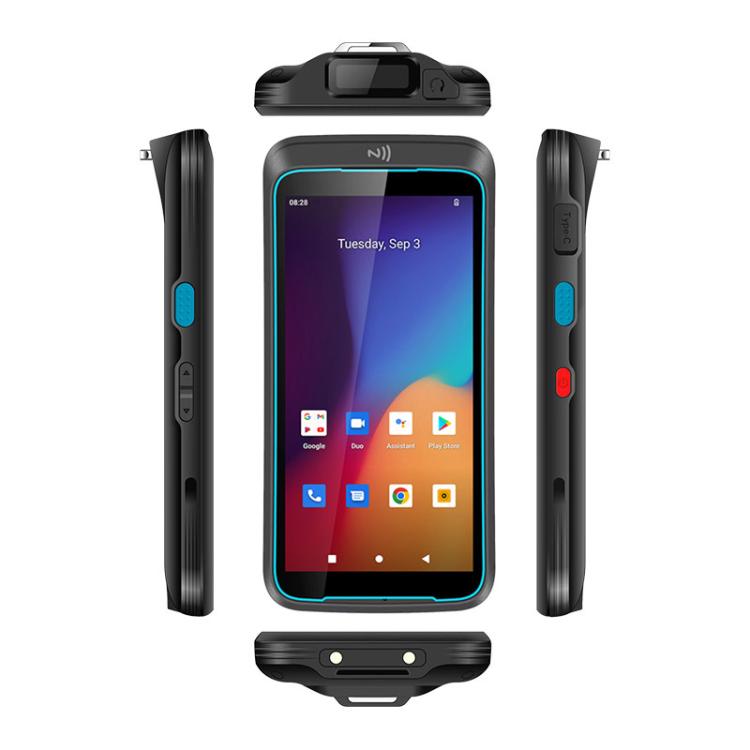 UNIWA V5N Barcode PDA Rugged Phone, 4GB+64GB, 5.5 inch Android 12 MediaTek MT6765 Helio P35 Octa Core, NFC, Network: 4G (US Plug)