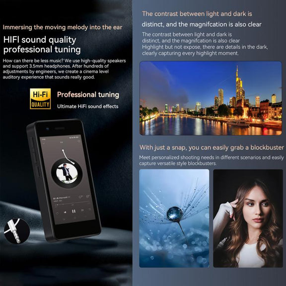 MELROSE S18, 2GB+16GB, 2.95 inch Android 9.0 MTK6737 Quad Core, Bluetooth, WiFi, Network: 4G (Black)