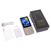 UNIWA XS17 Feature Phone, 2GB+16GB, 3.5 inch Android 8.1 MT6737M Quad Core, Network: 4G, Dual SIM Card (Black)