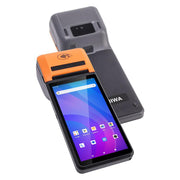 UNIWA V4P Standard Edition, 6 inch NFC Android 13 Smart Handheld POS Phone with Thermal Printer, 3GB+16GB, Unisoc SC9863a Octa Core, Network: 4G (Black)