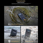 Oukitel WP23 Plus Rugged Phone, 8GB+256GB, 6.52 inch Android 14.0Unisoc T606 Octa-core, NFC, OTG, Network: 4G (Black)