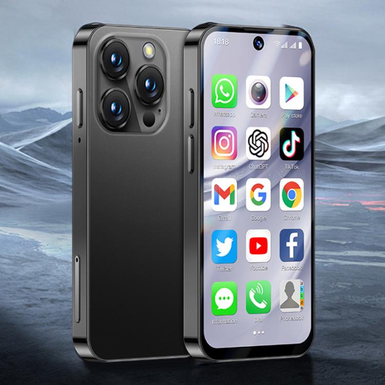 SOYES XS19 Pro, 6GB+128GB, 3.8 inch Android 12.0 MTK6762 Quad Core, Network: 4G, Dual SIM, GPS, OTG, Support Google Play Store (Black)