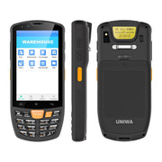 UNIWA HS006 Industrial PDA QR Code Scanner, 3GB+32GB, 4.0 inch Android 11 MediaTek MT6762 Octa Core, NFC, Network: 4G (EU Plug)