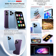 SOYES XS16, 2GB+16GB, 3.0 inch Android 10.0 MTK6737 Quad Core, Bluetooth, WiFi, Network: 4G, Dual SIM, Support Google Play Store (Black)
