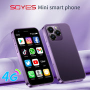 SOYES XS16, 3GB+64GB, 3.0 inch Android 10.0 MTK6737 Quad Core, Bluetooth, WiFi, Network: 4G, Dual SIM, Support Google Play Store (Purple)