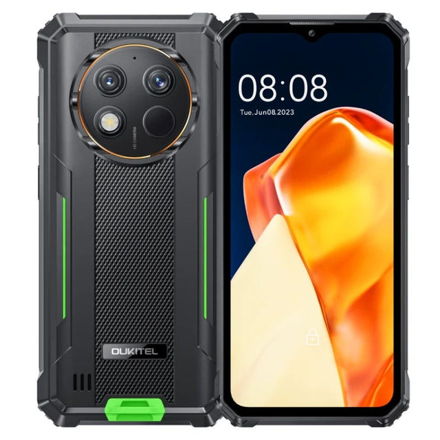 Oukitel G1 Rugged Phone, 6GB+256GB, Fingerprint Identification, 6.52 inch Android 14 T606 Octa Core, NFC, OTG, Network: 4G (Green)