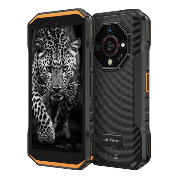 Ulefone Armor X32 Rugged Phone, 6GB+128GB, Night Vision, 5.65 inch Android 14 MediaTek Helio G91 Octa Core, Network: 4G, NFC, OTG (Few Orange)