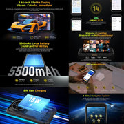 Ulefone Armor X32 Rugged Phone, 6GB+128GB, Night Vision, 5.65 inch Android 14 MediaTek Helio G91 Octa Core, Network: 4G, NFC, OTG (Lightsome Green)