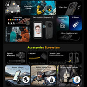 Ulefone Armor X32 Rugged Phone, 6GB+128GB, Night Vision, 5.65 inch Android 14 MediaTek Helio G91 Octa Core, Network: 4G, NFC, OTG (Lightsome Green)