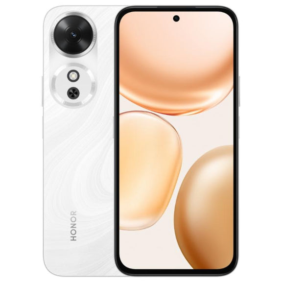 Honor Play 60m, 6GB+128GB, Side Fingerprint, 6.61 inch MagicOS 9.0 Dimensity 6300 Octa Core, Network: 5G, OTG (White)