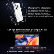 Honor Power, 12GB+512GB, Screen Fingerprint, 6.78 inch MagicOS 9.0 Snapdragon 7 Gen 3 Octa Core, Network: 5G, NFC, OTG (White)