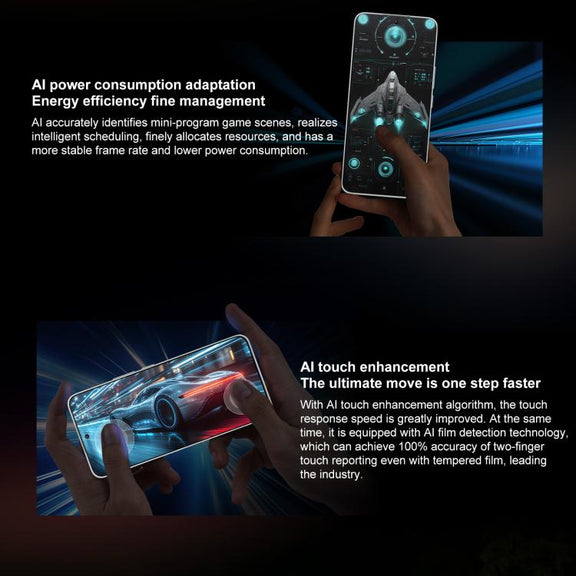 Honor X60 GT, 12GB+512GB, In-screen Fingerprint, 6.7 inch MagicOS 9.0 Android 15.0 Snapdragon 8+ Gen 1 Octa Core, Network: 5G, OTG, NFC (White)
