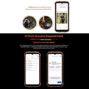 Blackview Oscal Marine 2, 4GB+64GB, 6.56 inch Android 15 Unisoc UMS9230E T615 Octa Core, Network: 4G, OTG, NFC (Orange)