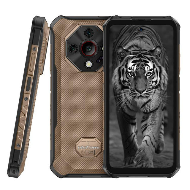 Ulefone Armor X16, 6GB+128GB, Night Vision, IP68/IP69K Rugged Phone, 6.56 inch Android 15 MediaTek Helio G91 Octa Core, Network: 4G, NFC, OTG (Sand Dune)