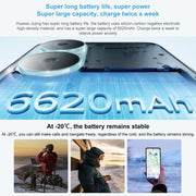 HUAWEI Enjoy 80, 8GB+512GB, Side Fingerprint, 6.67 inch HarmonyOS 4.0, OTG, Not Support Google Play (White)