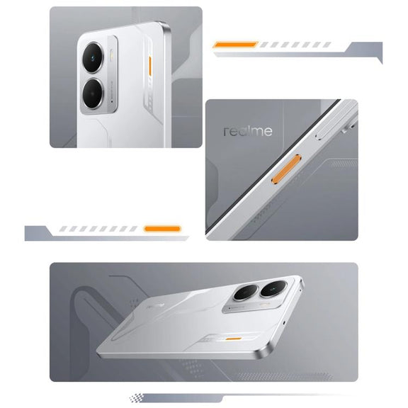 Realme 14, 16GB+256GB, Screen Fingerprint Identification, 6.67 inch Realme UI 6.0 Snapdragon 6 Gen 4 Octa Core, NFC, Network: 5G (Silver)