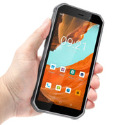 UNIWA F963 Pro Rugged Smart Phone, 4GB+64GB, 5.5 inch Android 13, Unisoc T606 Octa Core, NFC, Fingerprint Unlock, 4G Network, US Plug (Black Grey)