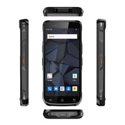 UNIWA M600 IP67 Rugged Phone, 4GB+64GB, 6 inch Android 12, MediaTek MT6762 Octa Core, Network: 4G, EU Plug (Black)