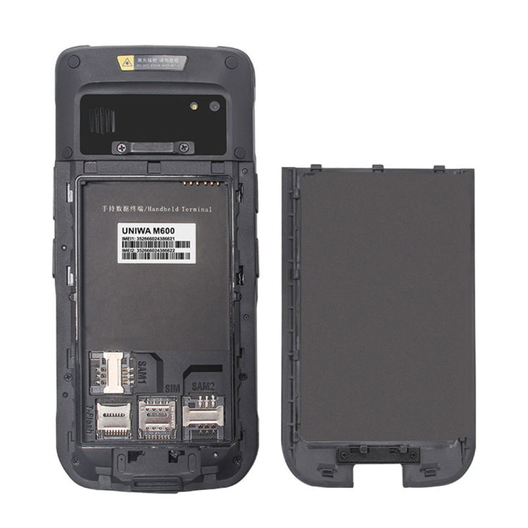 UNIWA M600 IP67 Rugged Phone, 4GB+64GB, 6 inch Android 12, MediaTek MT6762 Octa Core, Network: 4G, EU Plug (Black)