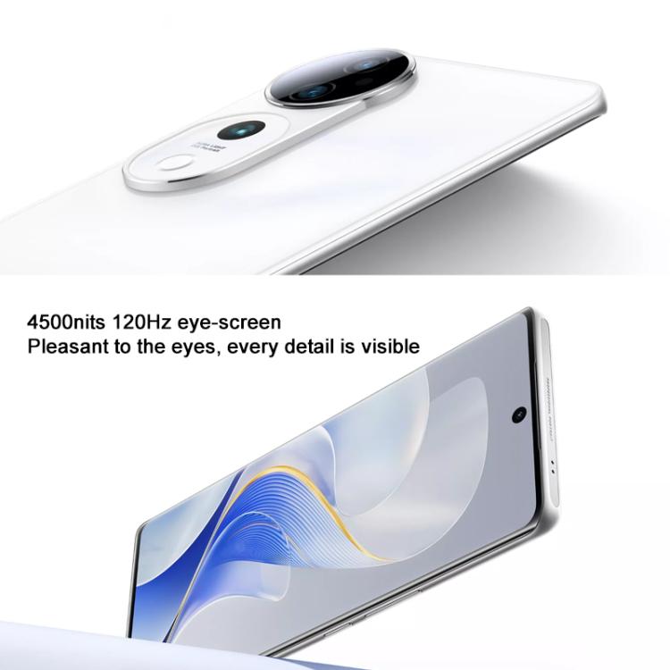 vivo S19 Pro, 8GB+256GB, Face ID / Screen Fingerprint Identification,  6.78 inch Android 14 Dimensity 9200+ Octa Core, OTG, NFC, Network: 5G (White)