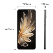 vivo S20, 8GB+256GB, Face ID / Screen Fingerprint Identification, 6.67 inch Android 15 Snapdragon 7 Gen 3 Octa Core, OTG, NFC, Network: 5G (Black)