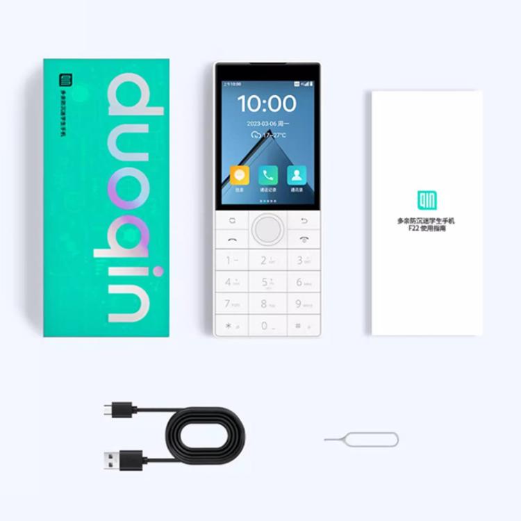 QIN F22 Global, 3GB+32GB, 2.8 inch, Android 11.0 MTK6739 Quad Core, Network: 4G, Support Google Play (White)