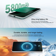 Honor X60, 8GB+128GB, Side Fingerprint, 6.8 inch MagicOS 8.0 Dimensity 7025-Ultra Octa Core, Network: 5G, OTG, Not Support Google Play (White)