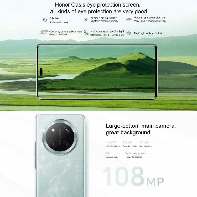 Honor X60 Pro, 12GB+256GB, Screen Fingerprint, 6.78 inch MagicOS 8.0 Snapdragon 6 Gen1 Octa Core, Network: 5G, OTG, Support Google Play (Grey)