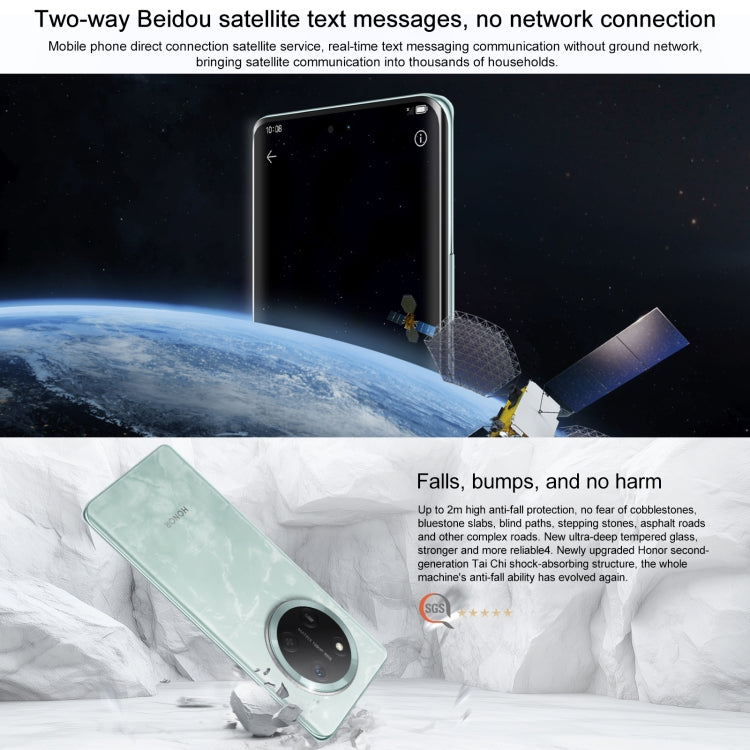 Honor X60 Pro, 12GB+512GB, Screen Fingerprint, 6.78 inch MagicOS 8.0 Snapdragon 6 Gen1 Octa Core, Network: 5G, OTG, Support Google Play (Orange)