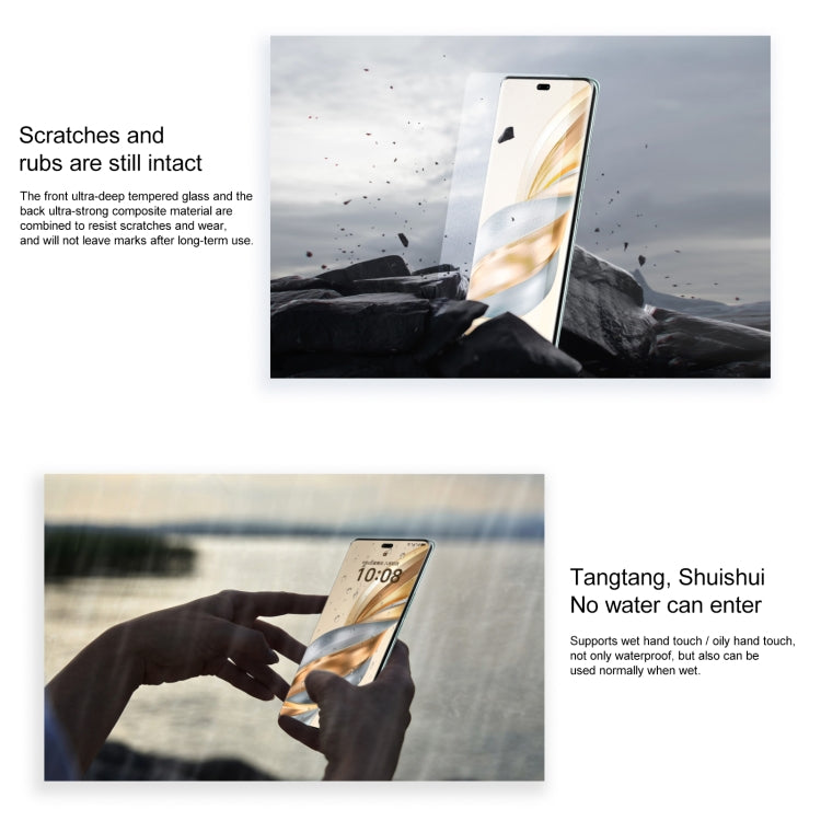 Honor X60 Pro, 12GB+512GB, Screen Fingerprint, 6.78 inch MagicOS 8.0 Snapdragon 6 Gen1 Octa Core, Network: 5G, OTG, Support Google Play (Grey)