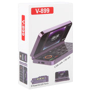 SOYES V-899, 32MB+64MB, 2.4 inch + 2.8 inch Display MTK6261D CPU, BT 3.0, Network: 2G, Dual SIM (Purple)