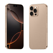 i16 Pro Max / A08, 3GB+32GB, 6.73 inch Screen, Face Identification, Android 8.1 MTK6753 Octa Core, Network: 3G, Dual SIM, EU Plug (Gold)