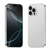 i16 Pro Max / A08A, 3GB+64GB, 6.73 inch Screen, Face Identification, Android 8.1 MTK6753 Octa Core, Network: 4G, Dual SIM, EU Plug (White)