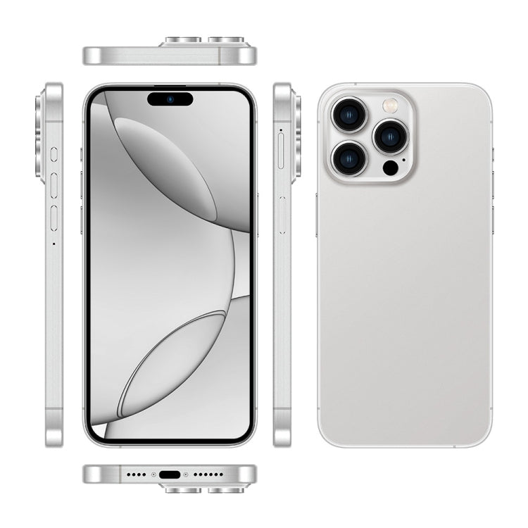 i16 Pro Max / Q5, 2GB+16GB, 6.5 inch Screen, Face Identification, Android 8.1 MTK6580P Quad Core, Network: 3G, Dual SIM, EU Plug (White)