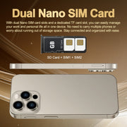 i16 Pro Max / Q5, 2GB+16GB, 6.5 inch Screen, Face Identification, Android 8.1 MTK6580P Quad Core, Network: 3G, Dual SIM, EU Plug (White)