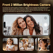i16 Pro Max / Q5, 2GB+16GB, 6.5 inch Screen, Face Identification, Android 8.1 MTK6580P Quad Core, Network: 3G, Dual SIM, EU Plug (Black)