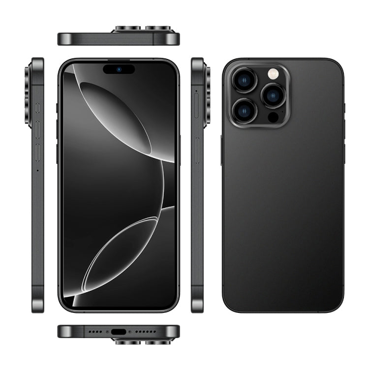 i16 Pro Max / Q5, 2GB+16GB, 6.5 inch Screen, Face Identification, Android 8.1 MTK6580P Quad Core, Network: 3G, Dual SIM, US Plug (Black)