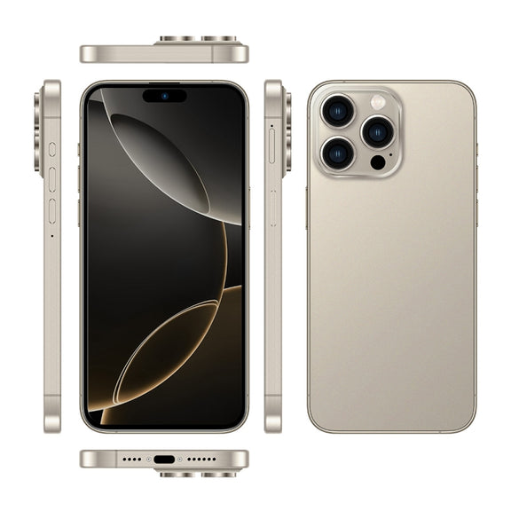 i16 Pro Max / Q5, 2GB+16GB, 6.5 inch Screen, Face Identification, Android 8.1 MTK6580P Quad Core, Network: 3G, Dual SIM, US Plug (Gold)