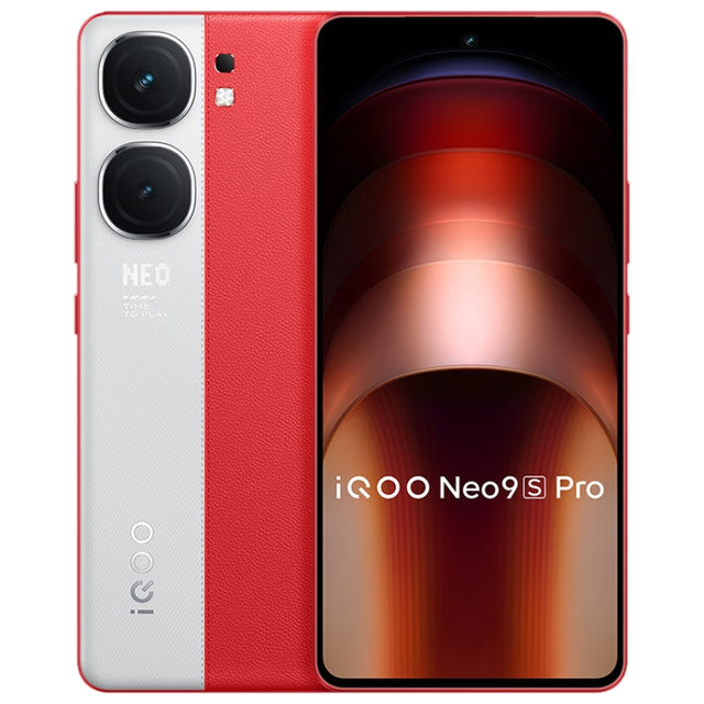 vivo iQOO Neo9S Pro, Dual Back Cameras, 12GB+256GB, Face ID / Fingerprint Identification, 6.78 inch Android 14 OriginOS 4 Dimensity 9300+ Octa Core, OTG, NFC, Network: 5G, Support Google Play (Red)