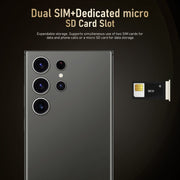 S24 Ultra / M106, 3GB+64GB, Face ID Identification, 6.75 inch Android 8.1 MTK6753 Octa Core, Network: 4G, Dual SIM (Black)