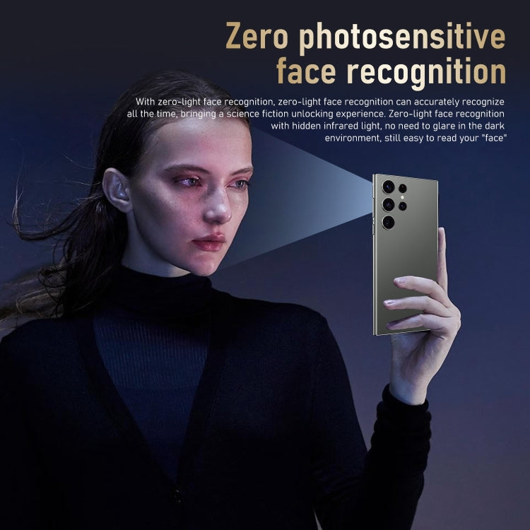 S24 Ultra / M106, 3GB+64GB, Face ID Identification, 6.75 inch Android 8.1 MTK6753 Octa Core, Network: 4G, Dual SIM (Yellow)