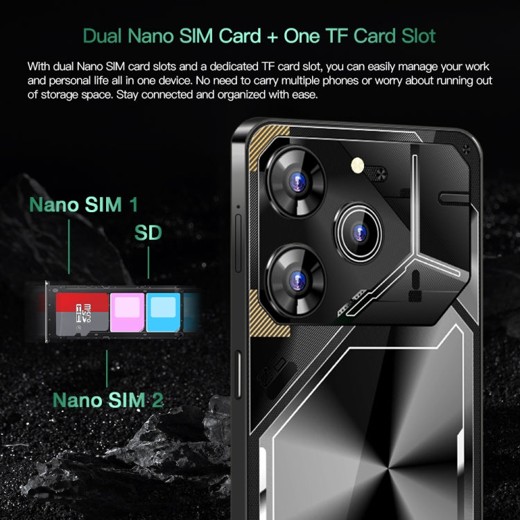 Pova 6 Pro / SDT39, 2GB+16GB, Face Identification, 6.28 inch Screen Android 6.0 SC7731 Quad Core, Network: 3G, Dual SIM (Black)